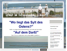 Tablet Screenshot of freie-ferienwohnung-zingst.de